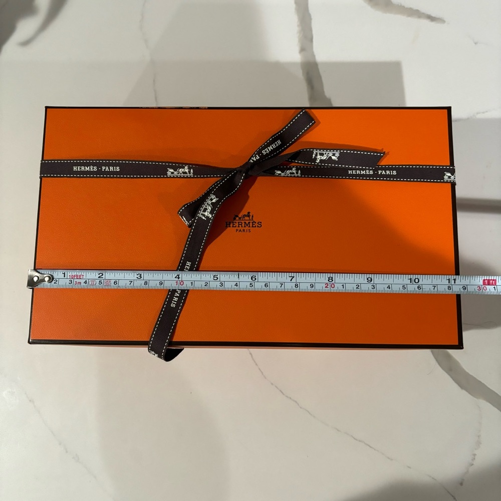 Hermes Shoe Gift Box w/ Ribbon